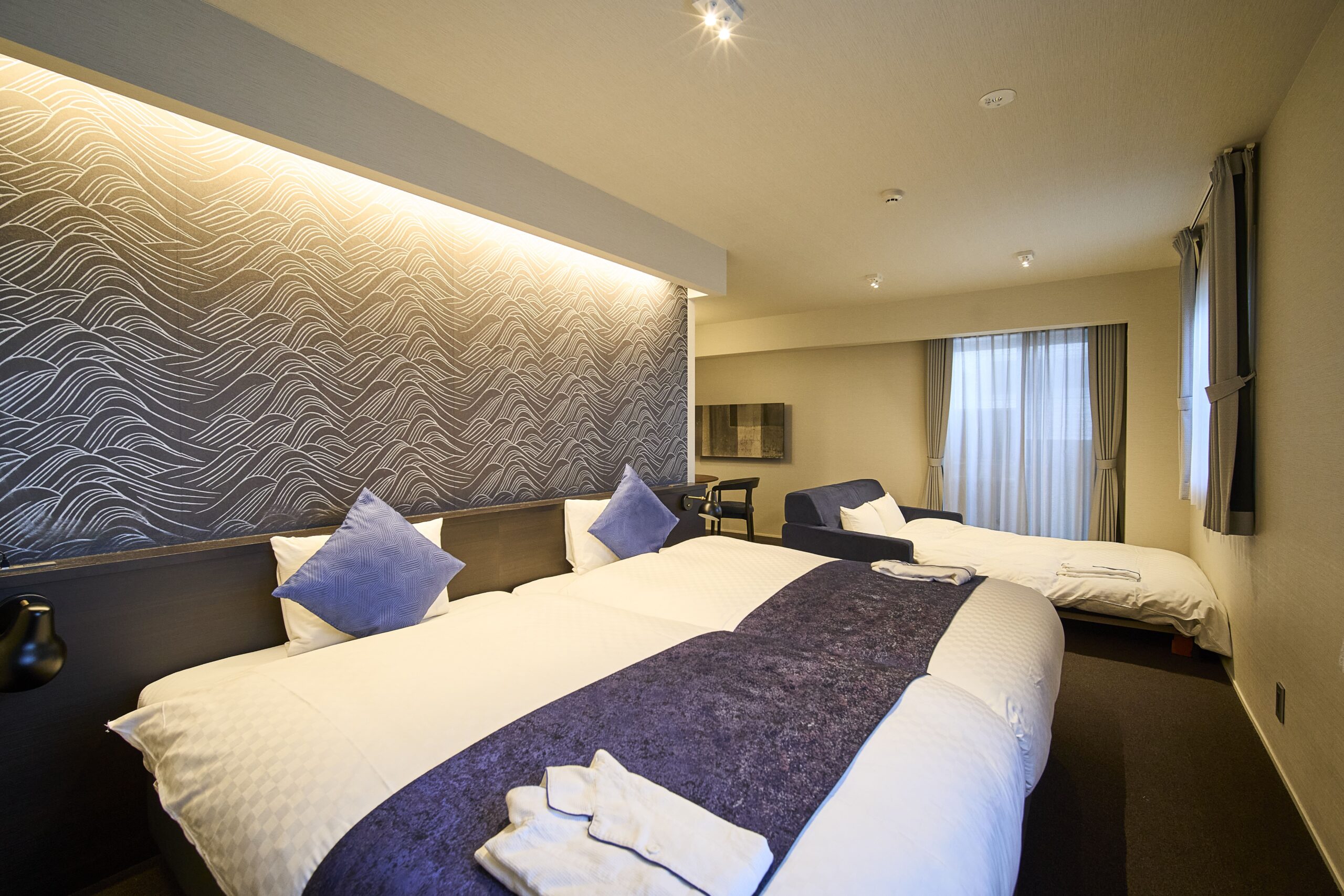 ラグジュアリーツイン滄 ダブルソファベッド付き